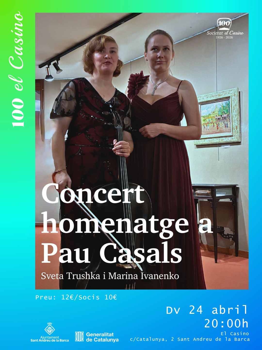 Concert homenatge a Pau Casals