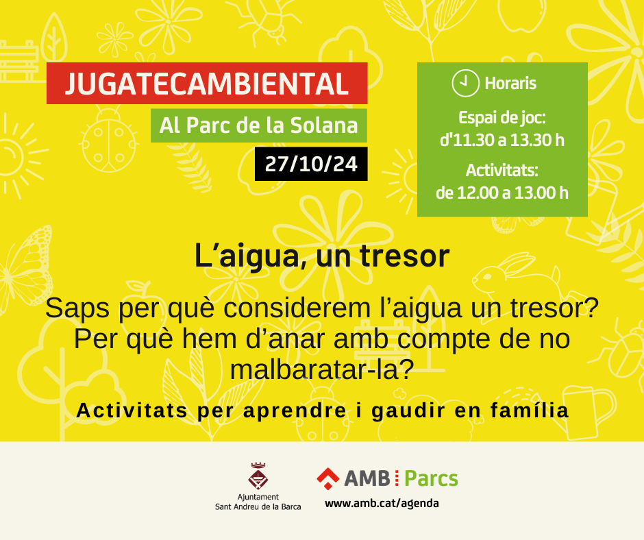 Jugateca Ambiental: L'aigua, un tresor