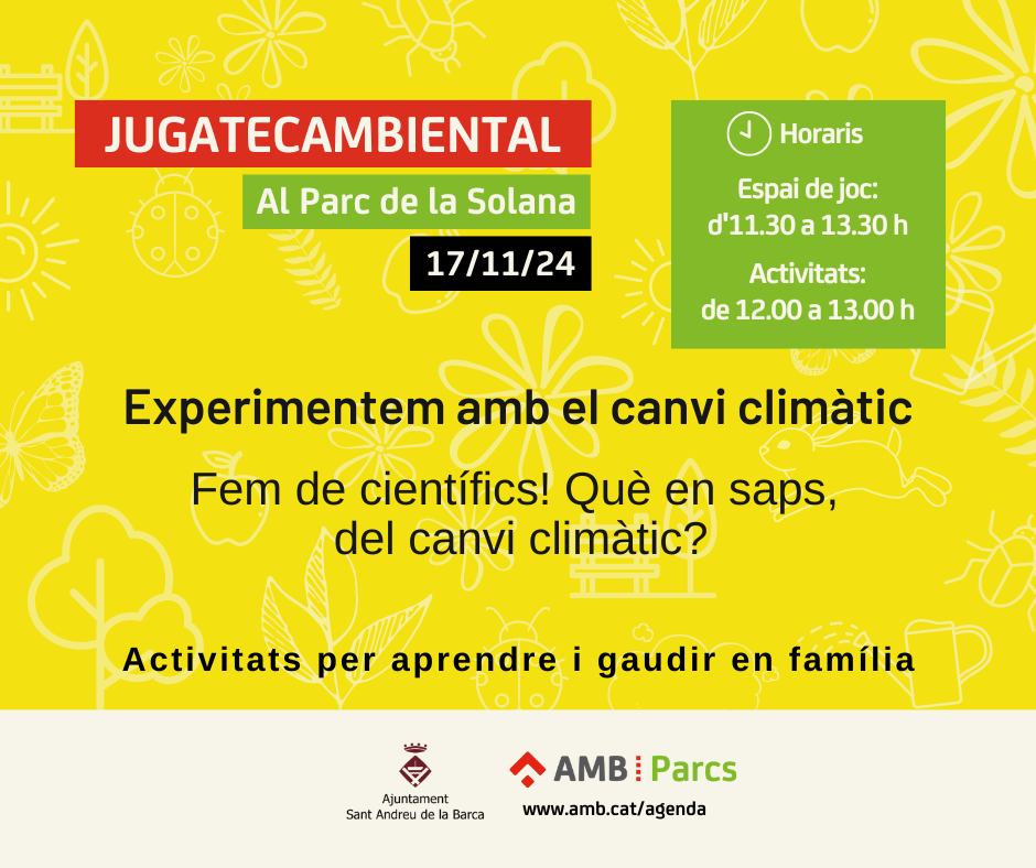 Jugateca Ambiental: Experimentem amb el canvi climàtic!