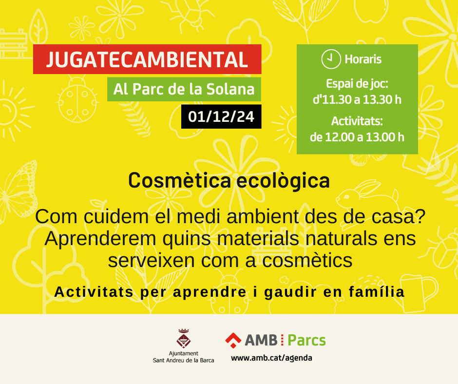 Jugateca Ambiental: Cosmètica ecològica