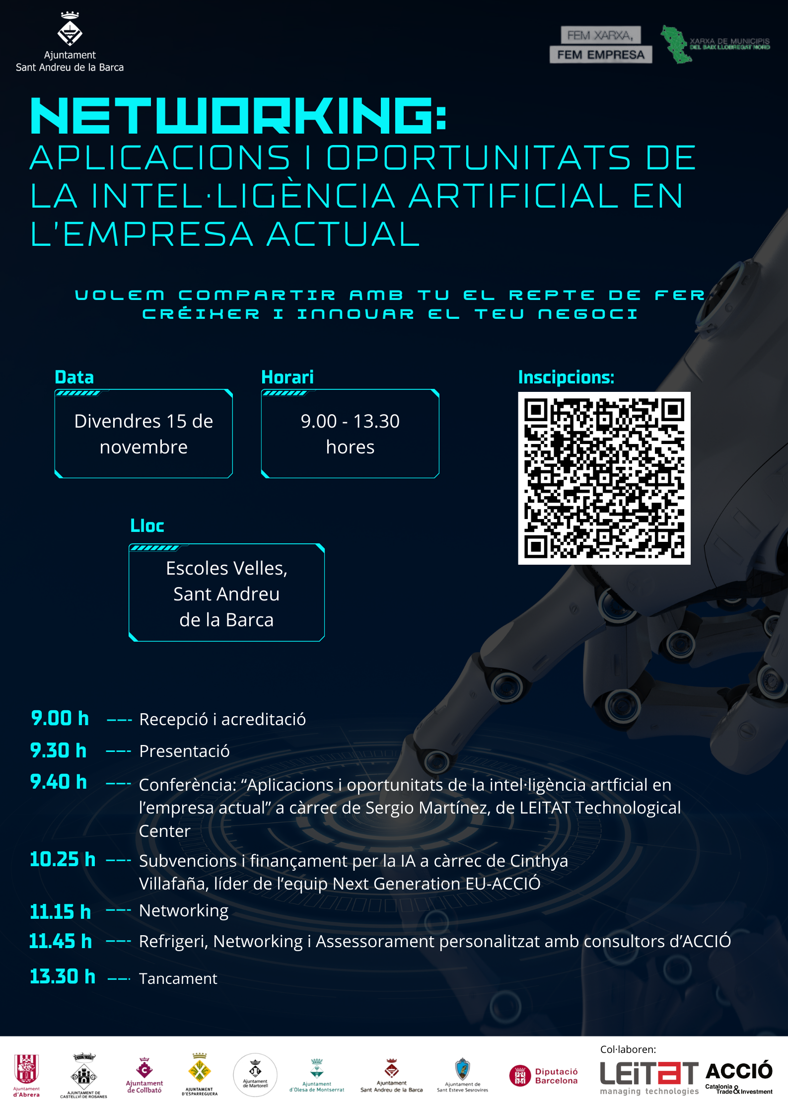 Networking. Aplicacions i oportunitats de la Intel·ligència artificial en l’empresa actual