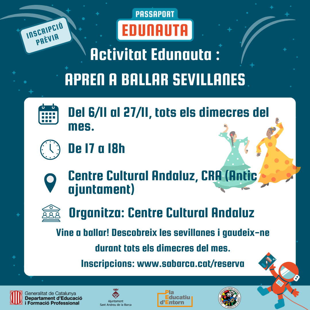 Apren a ballar sevillanes - Activitat Edunauta