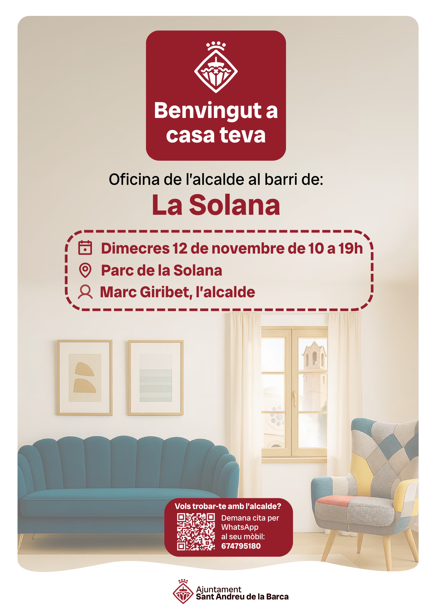 Oficina de l'alcalde: La Solana