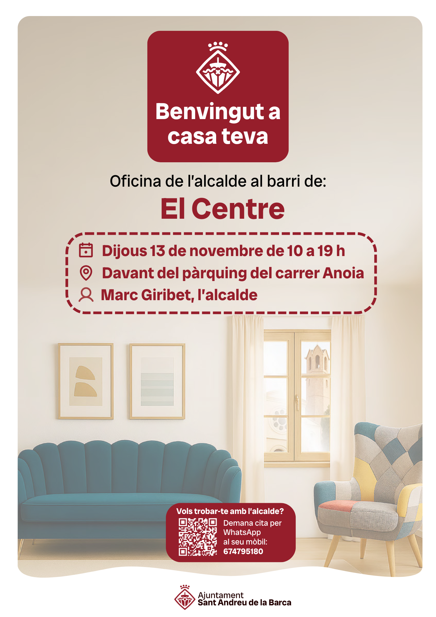 Oficina de l'alcalde: El Centre