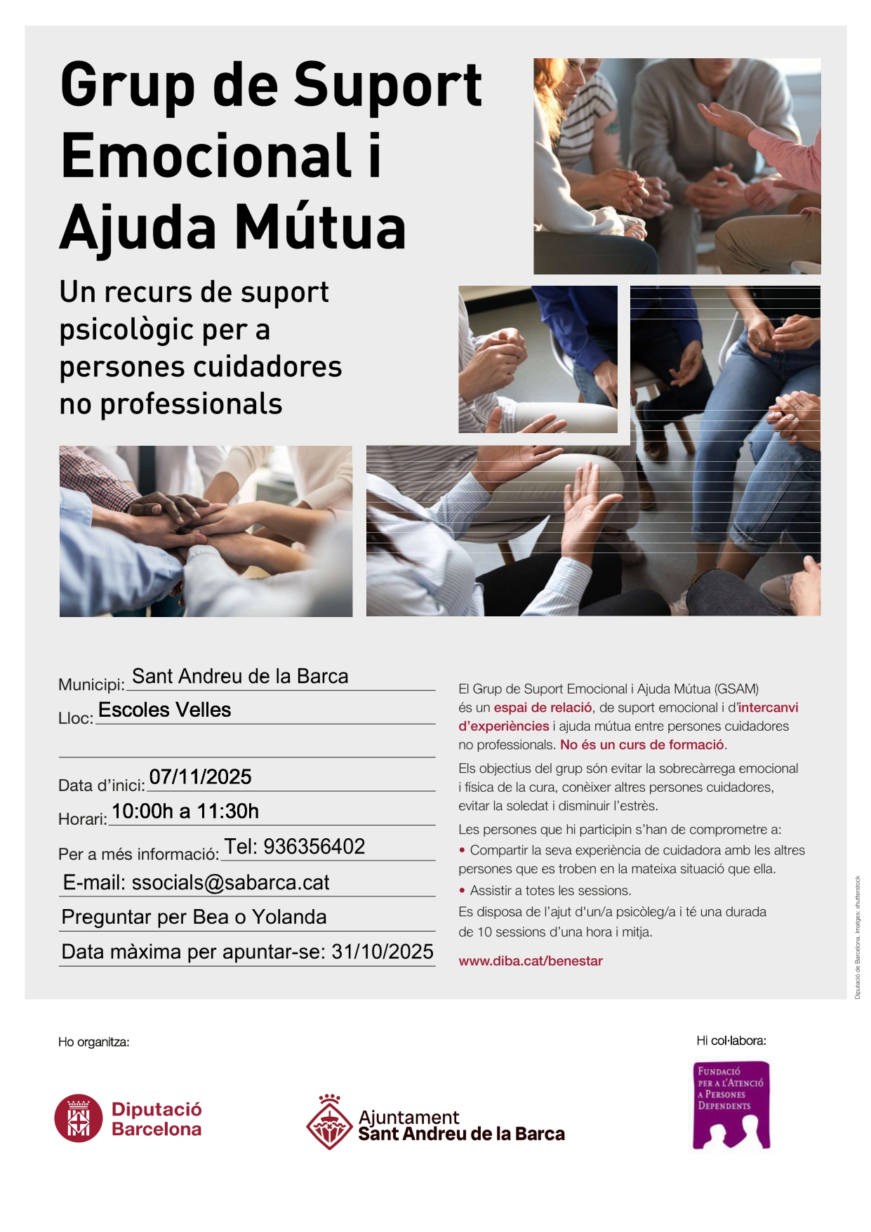 Grup de Suport Emocional i Ajuda Mútua