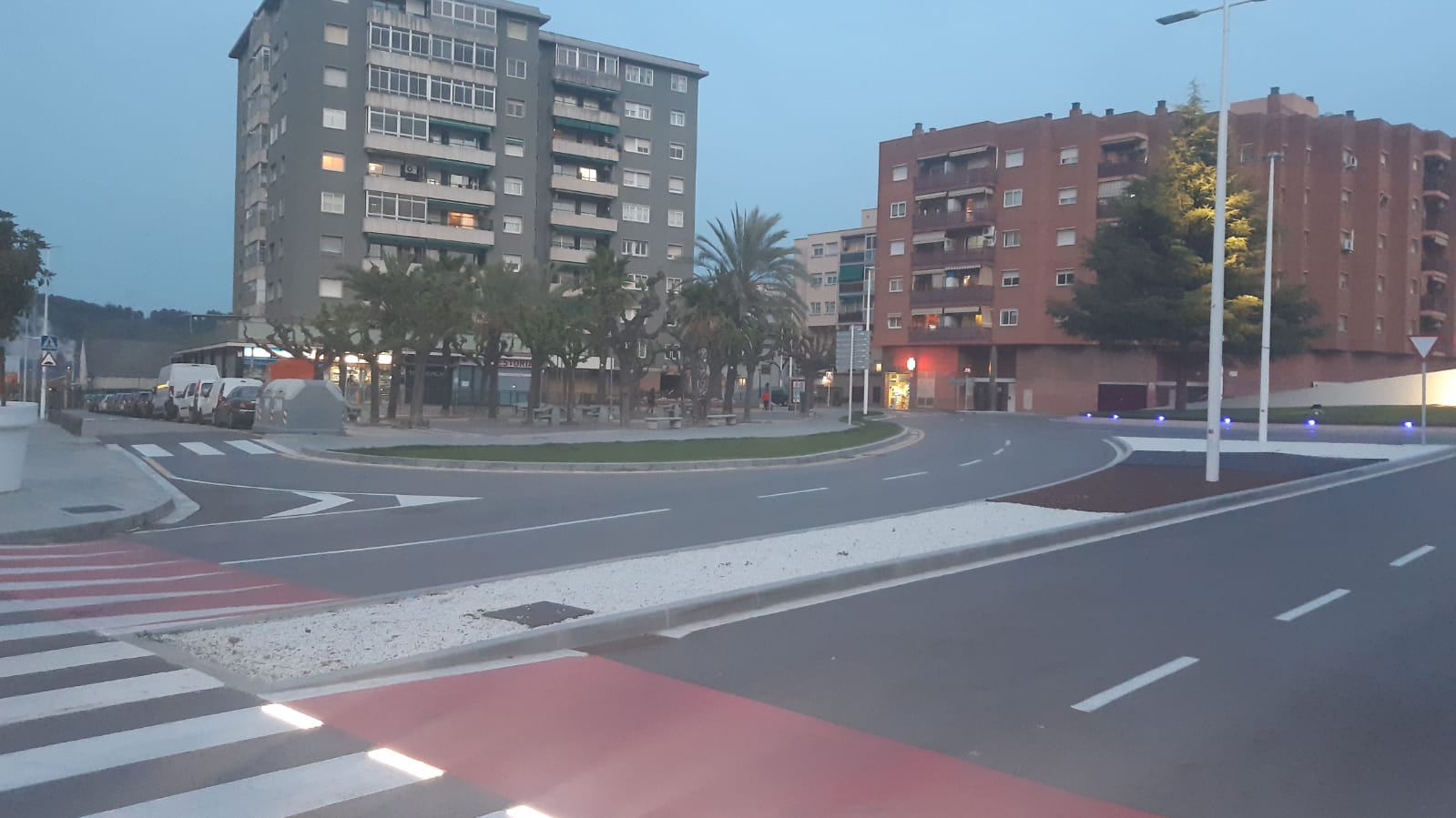 El trànsit es redueix a Sant Andreu un 90% els primers dies de confinament 