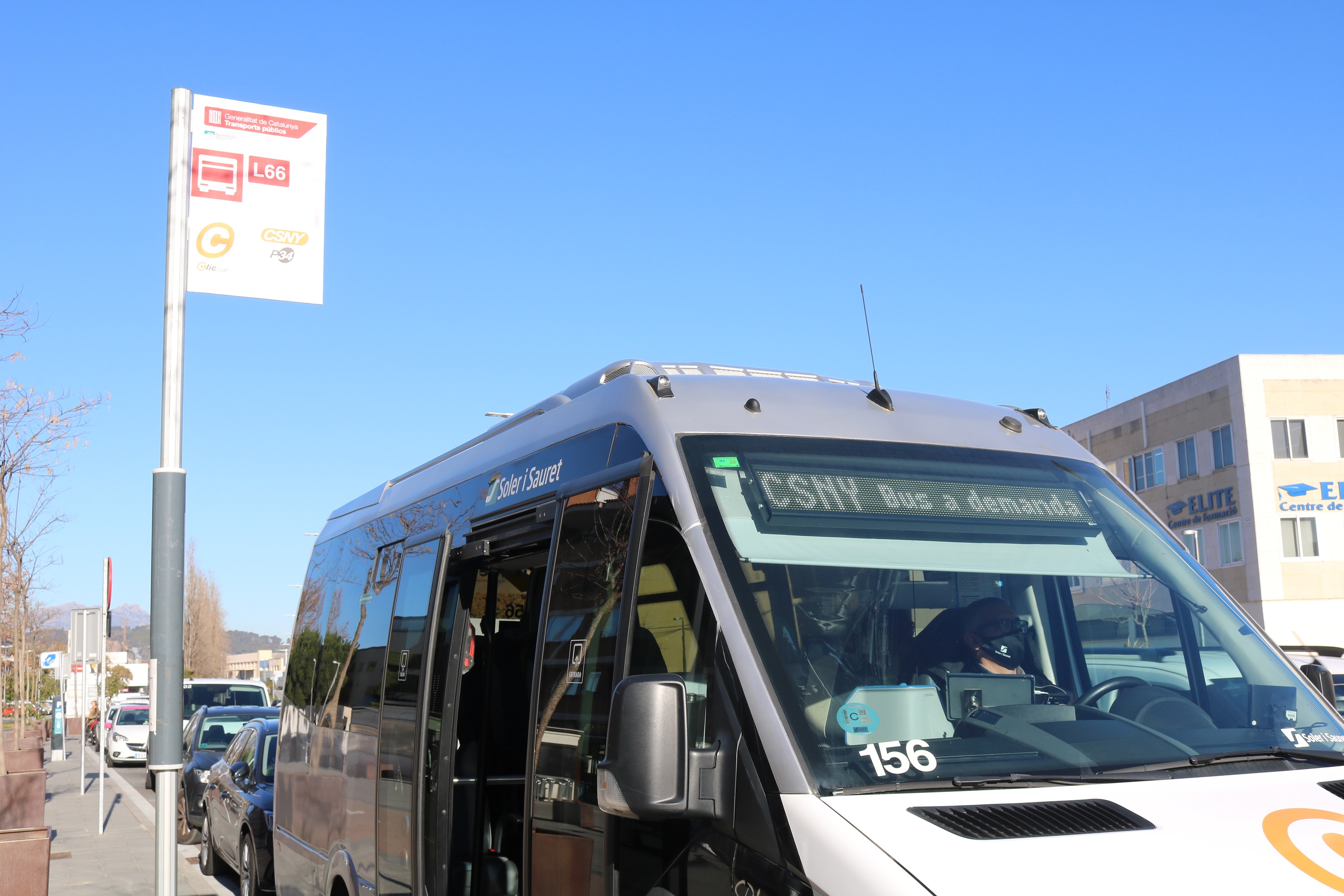 El servei d’autobús a demanda de Sant Andreu de la Barca triplica el nombre d’usuaris