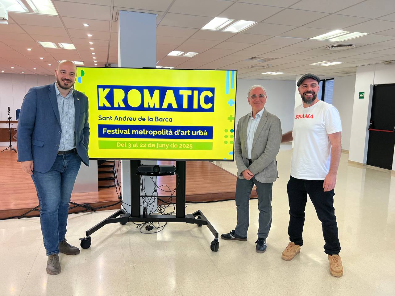 Imatge de la notícia: KROMATIC: l’art urbà transformarà Sant Andreu de la Barca amb murals gegants i cultura que deixarà empremta