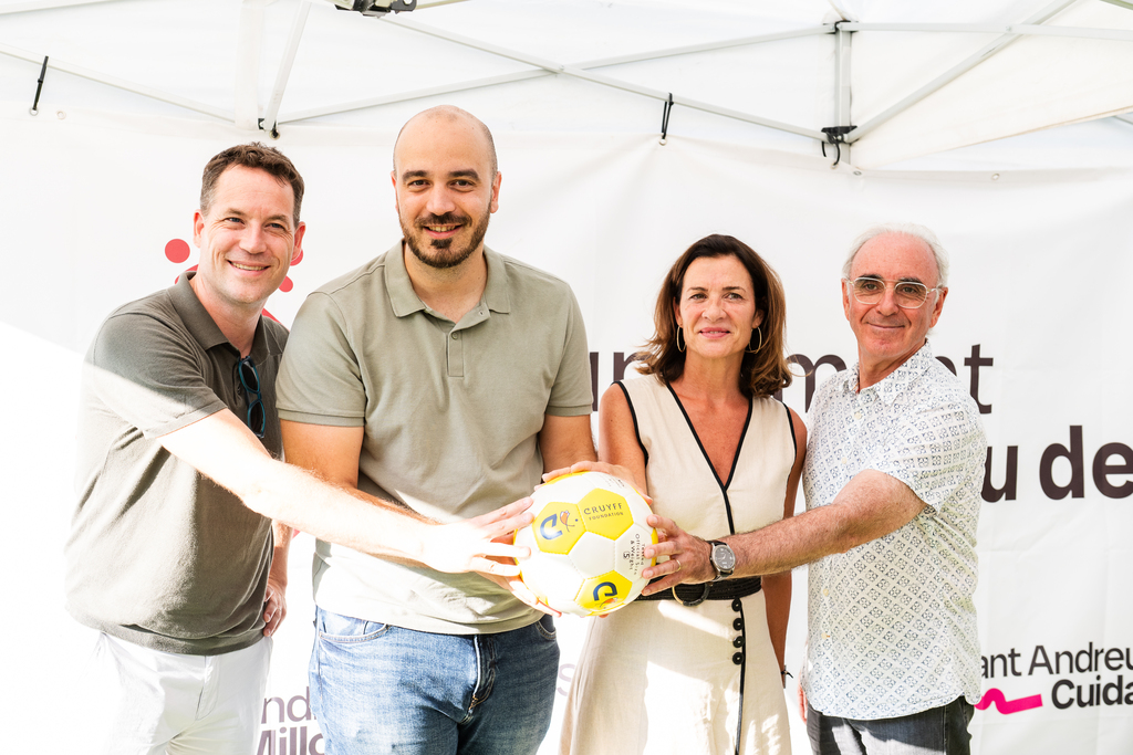 Sant Andreu de la Barca tindrà una pista Cruyff Court al barri del Palau