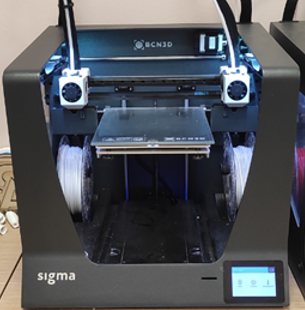 Impressora 3D Sigma R19. Fabricant: BCN3D